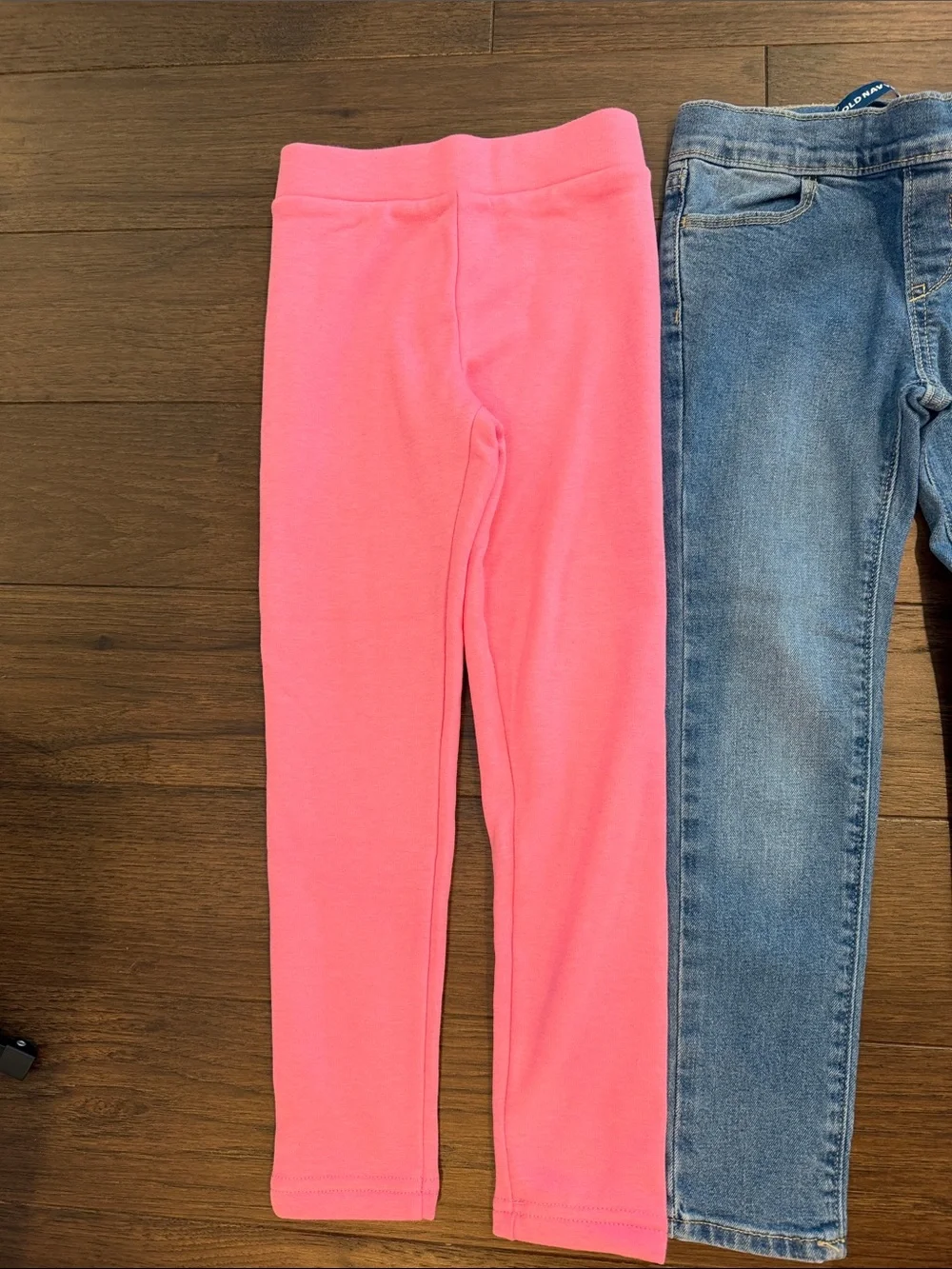Old Navy Girls Jeans & Pink Sweatpants Set of 3 - Size 6/7 - C34-105